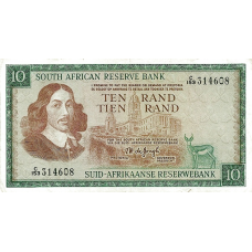 (250) South Africa - P113b - 10 Rand (1967-1974)